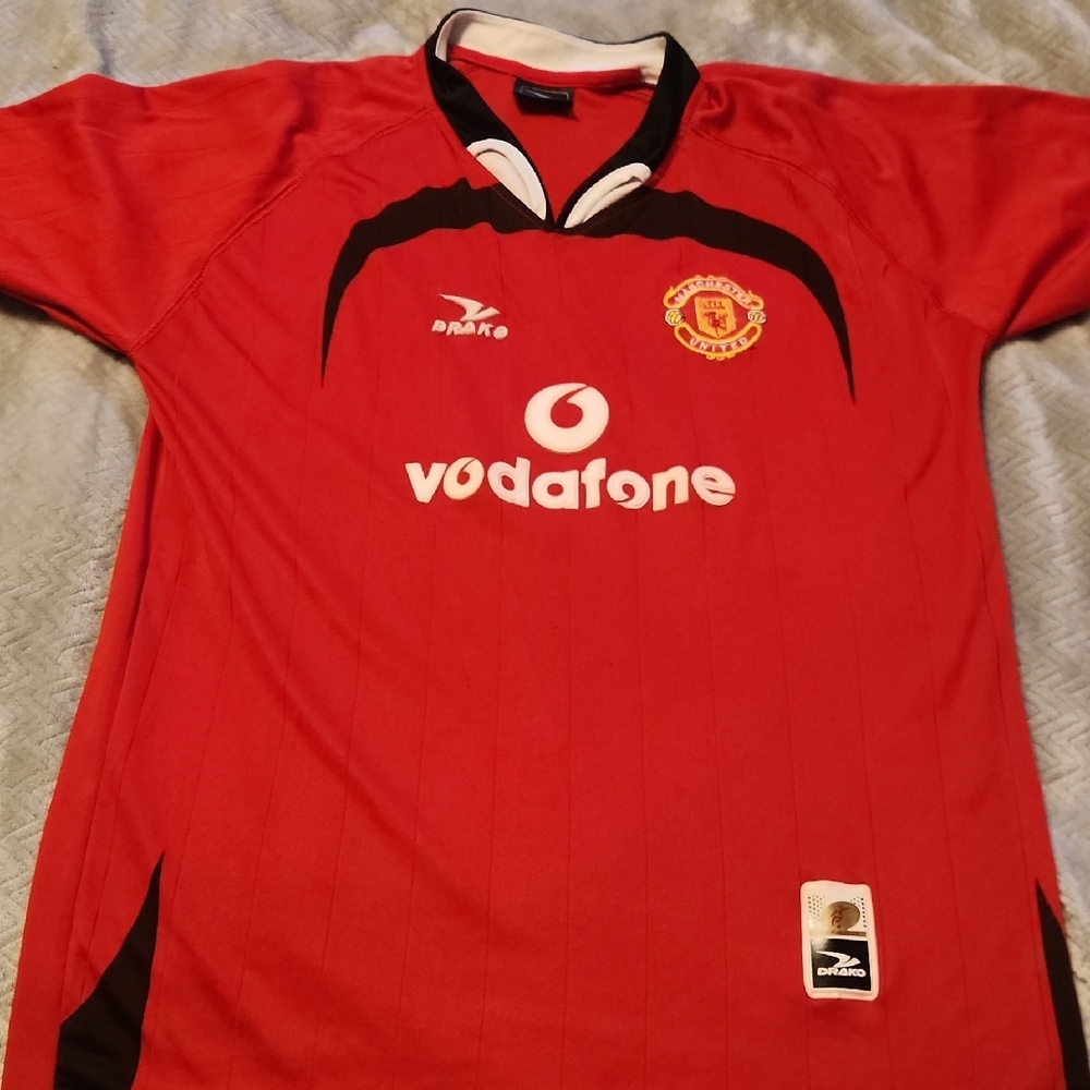 Nike Red Manchester United Jersey
